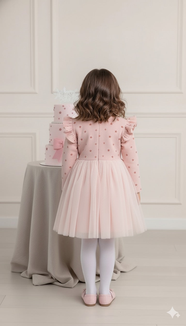 Pink Mist Dreams Tulle Frock