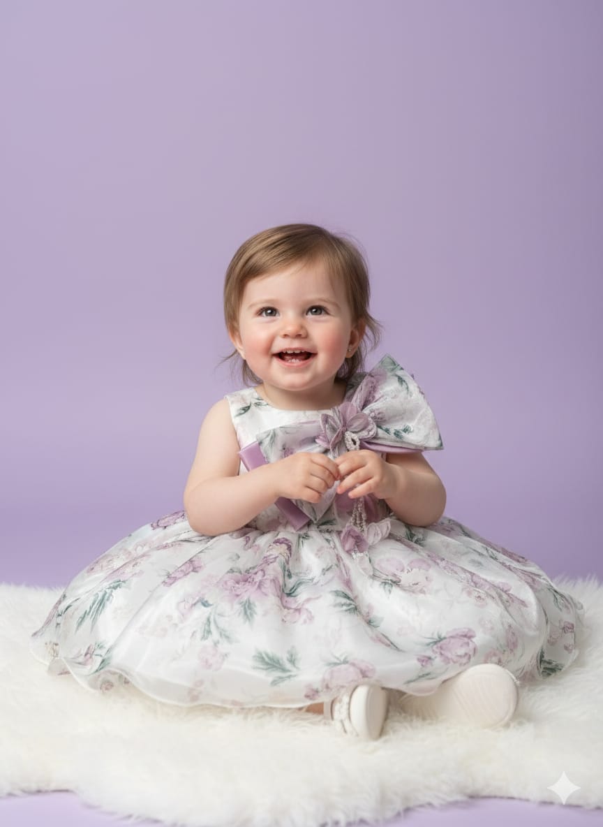 Multi-layered Floral Tutu Frock