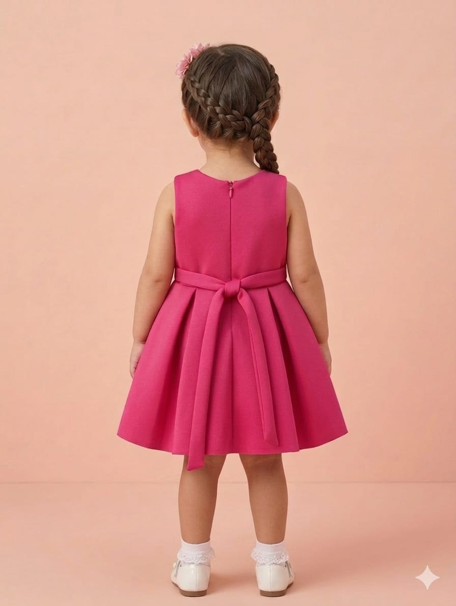 Deep Pink Party Dress