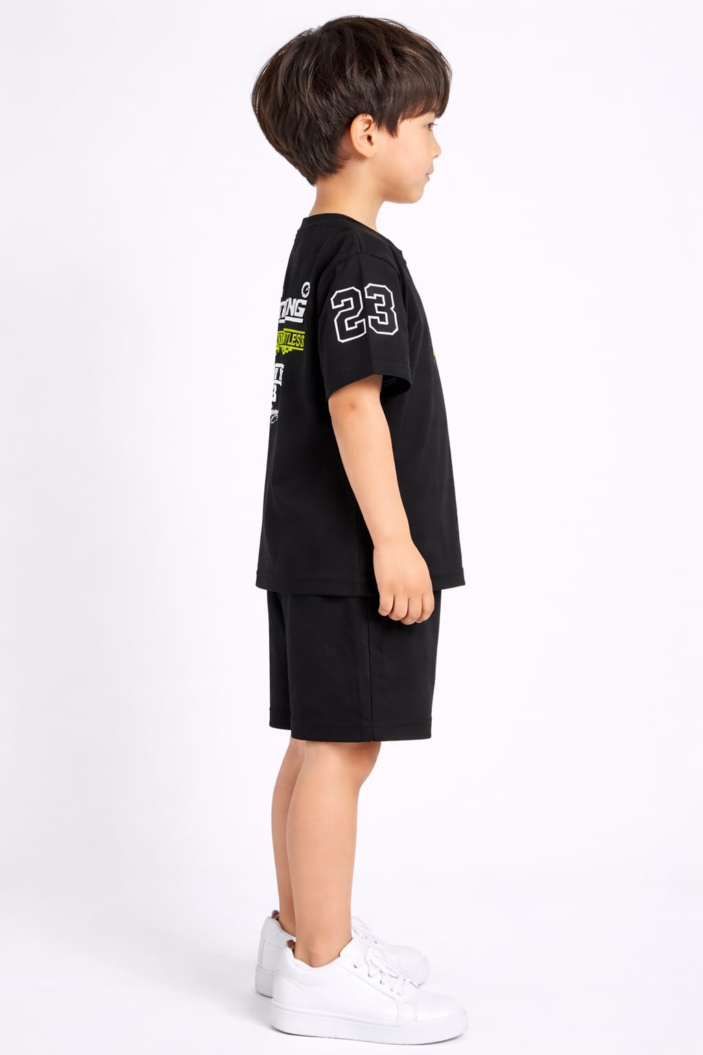 Boys' Racing 23 Urban Cord Set – Black