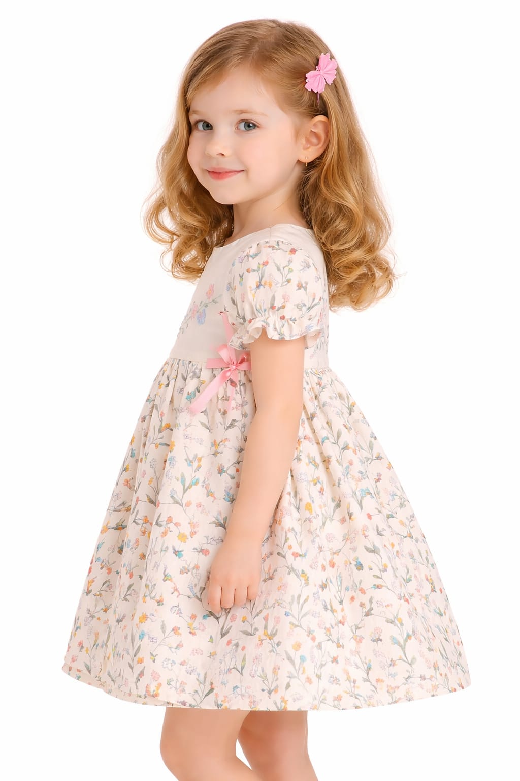 Girls Floral Dress