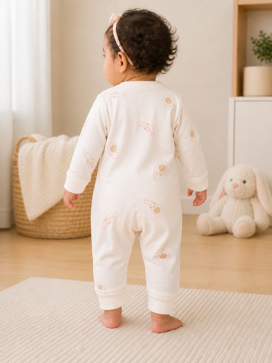 "Little Avocado" Summer Sleep Romper