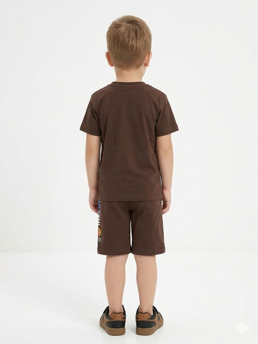 Naruto Anime Two-Piece Co-ord Shorts Set