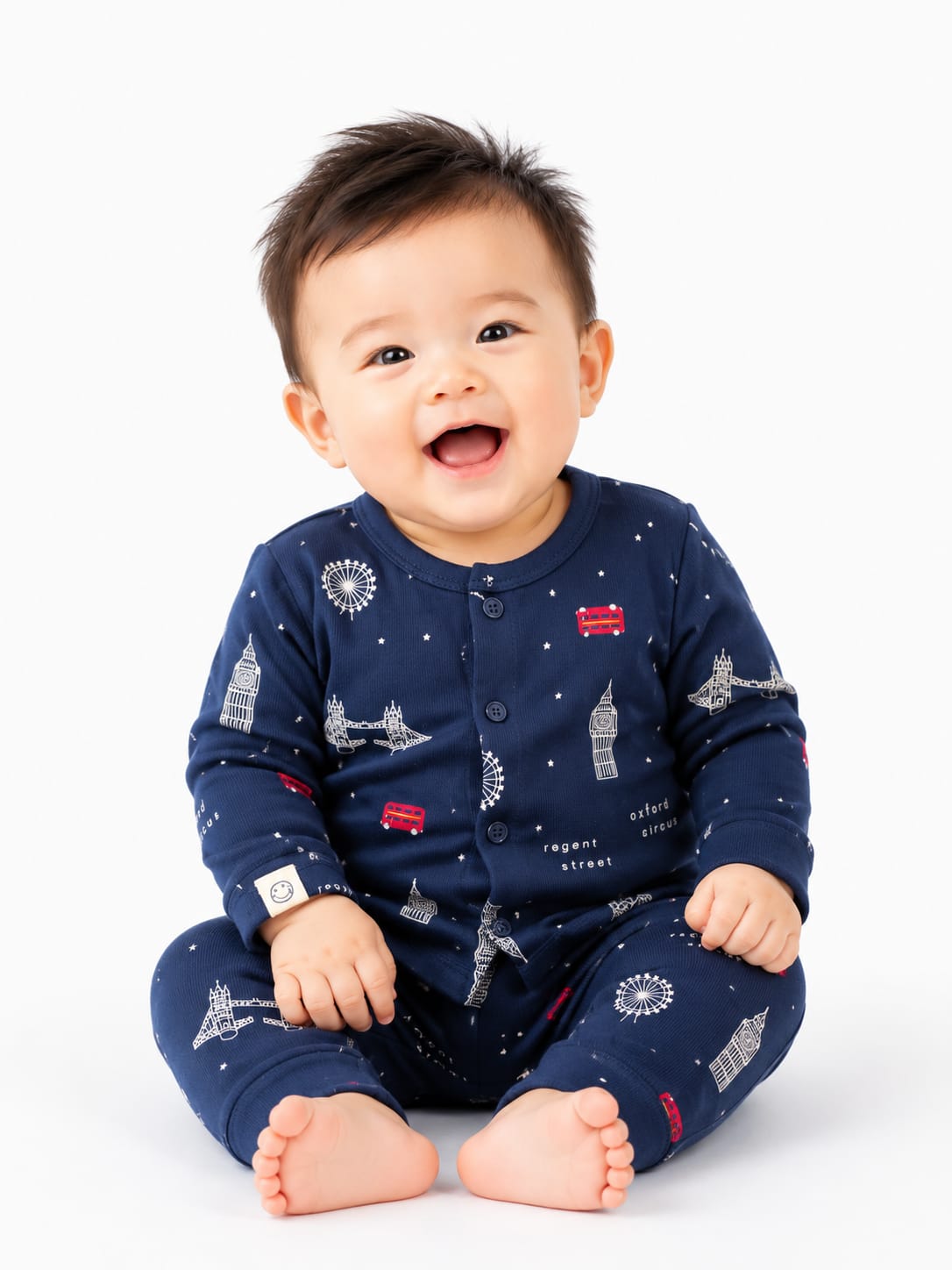 Charm of London Infant Jumpsuit / Sleepsuit