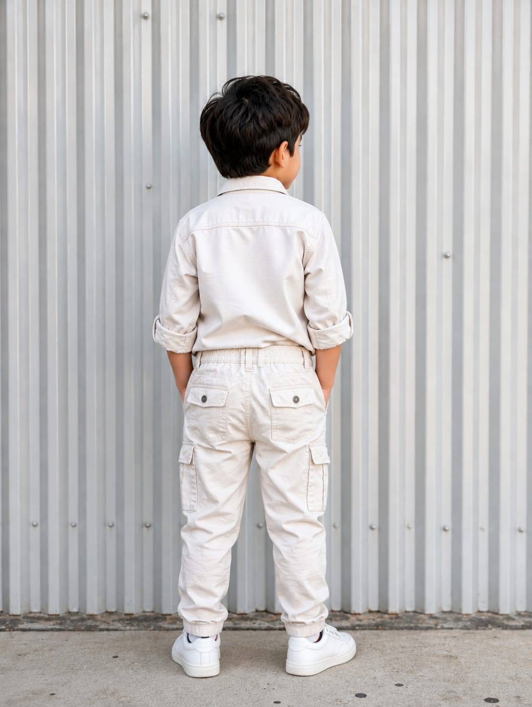 Kids' Off-White Utility Cargo Jeans / Denim Joggers