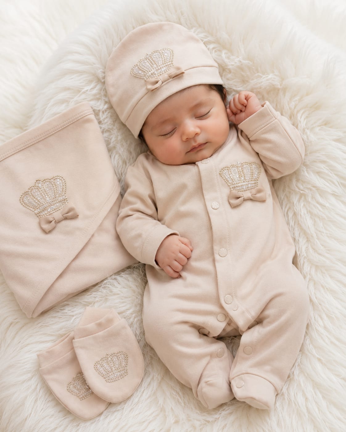 Royal Crown Luxury Newborn Welcome Set