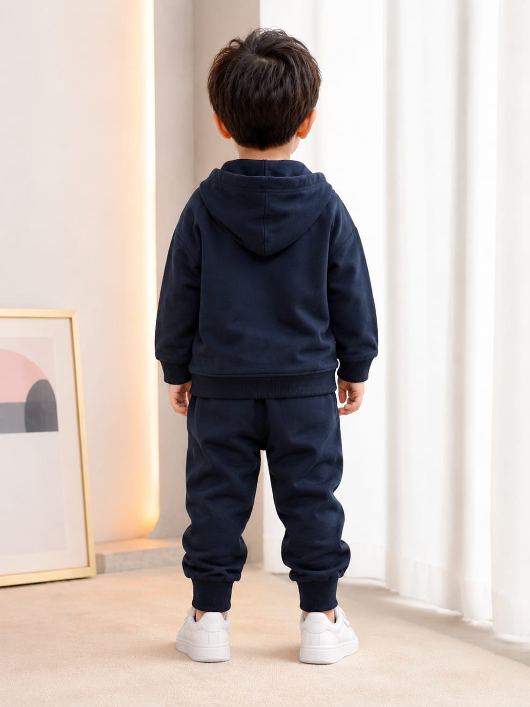 Cool & Cozy Three-Piece Casual Jogger Set for Boys