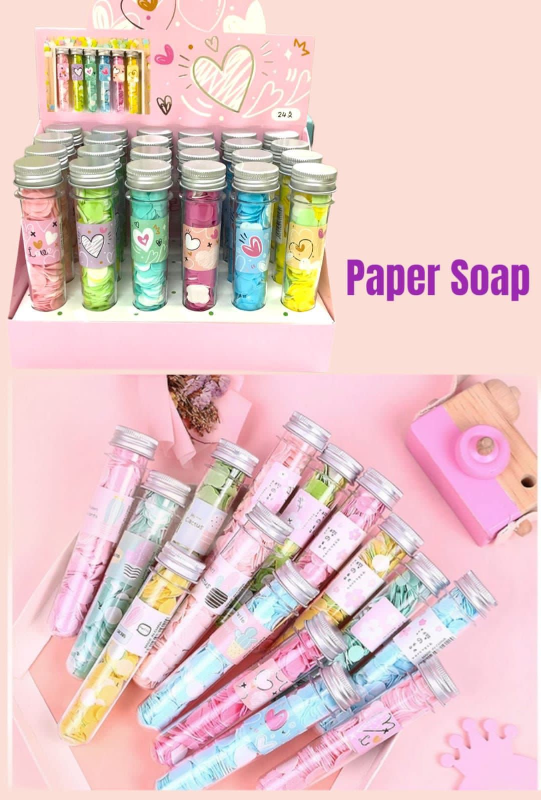 Paper soap