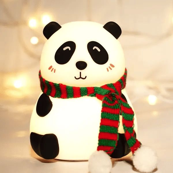 Sitting Panda touch lamp