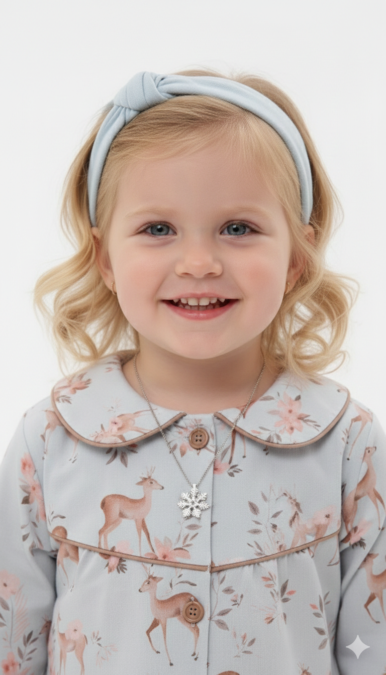 Deer and Floral Print Nightwear