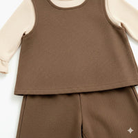 3-piece Chocolate- Brown Set