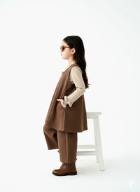 3-piece Chocolate- Brown Set