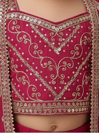 3-piece RaniLong Jacket Sharara Set