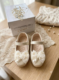Girls Partywear Cream Bellies