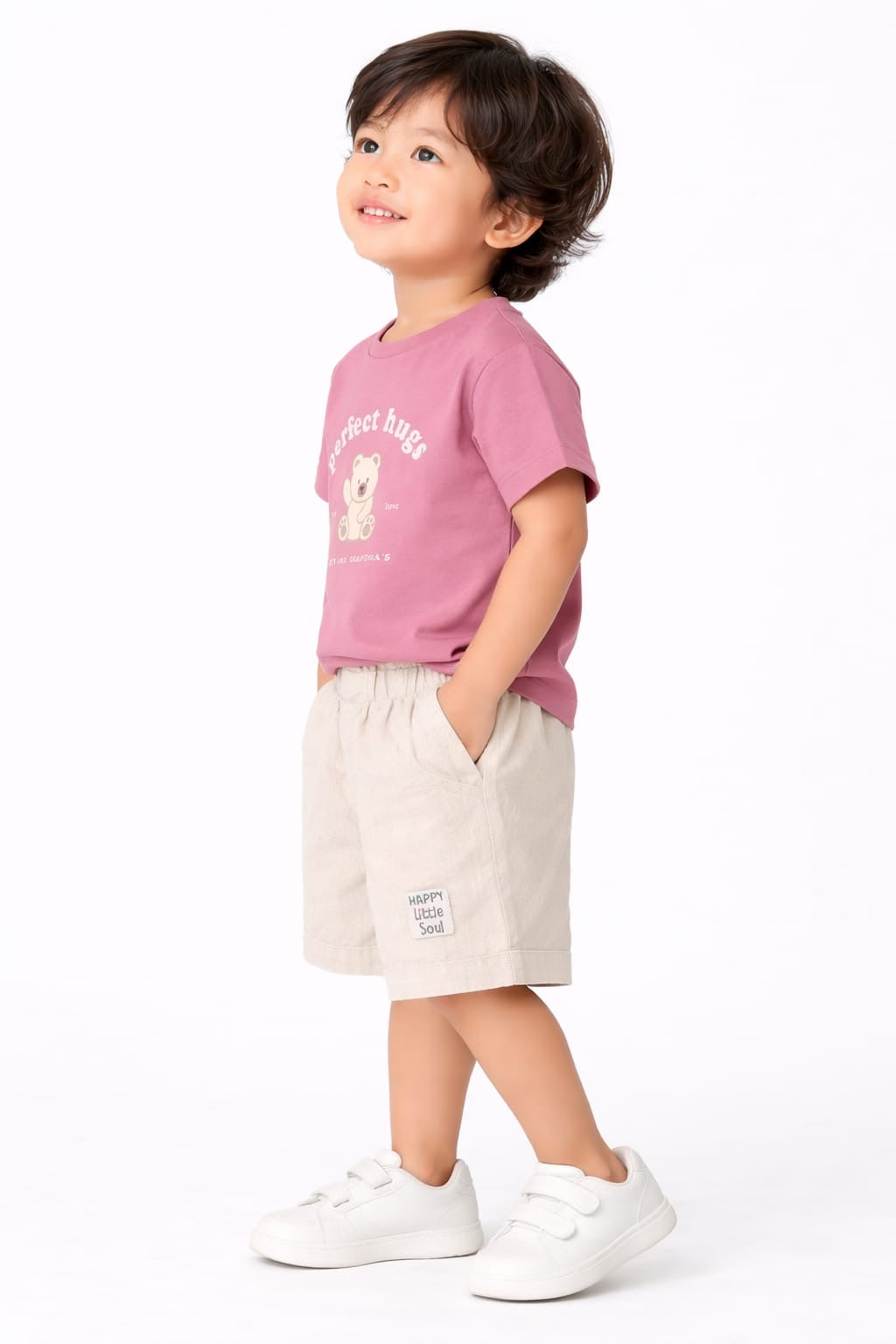 Cuddle Ready: Bear Graphic Summer Set
