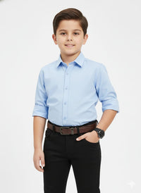 Black smart-casual trousers