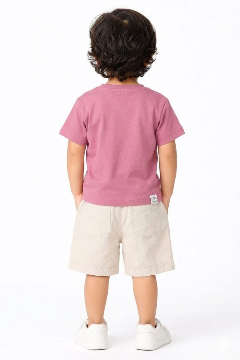 Cuddle Ready: Bear Graphic Summer Set