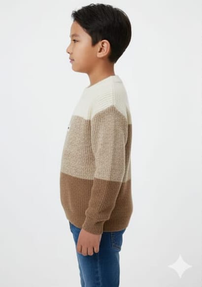 Cozy Color Block Sweater