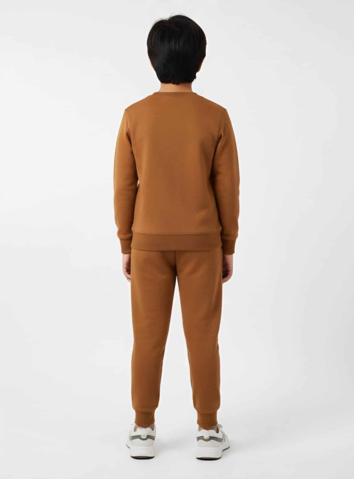 Cozy Brown Graphic Sweatshirt