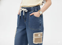 Crotia Patch Blue Jeans