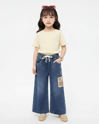 Crotia Patch Blue Jeans