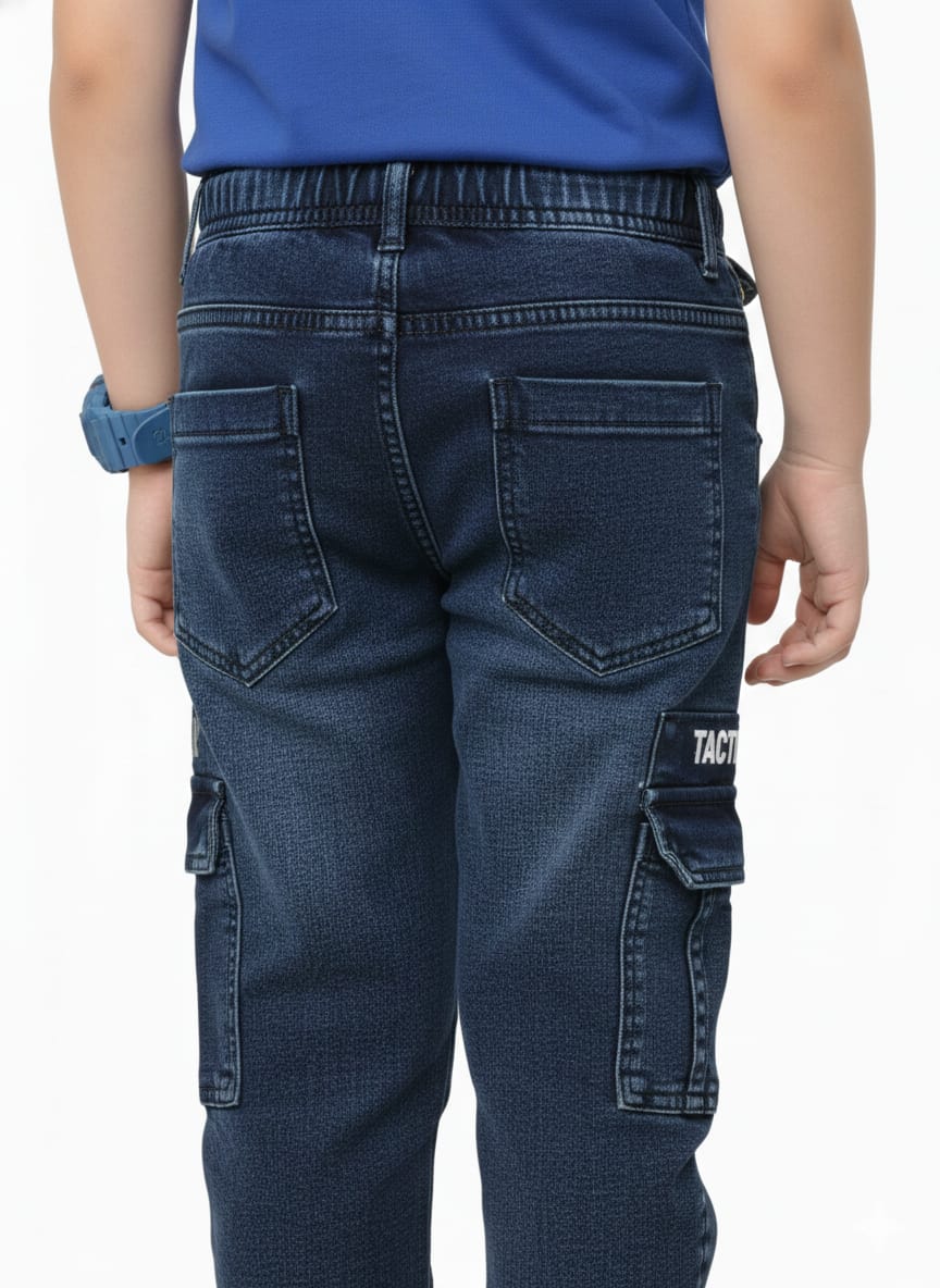 Deep Indigo Blue Wash