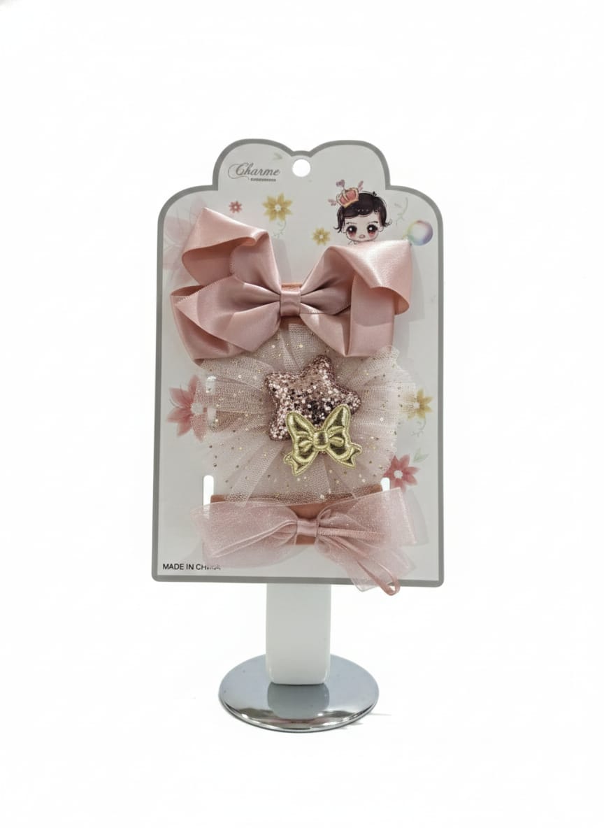 Dusty Rose 3pc accessories set