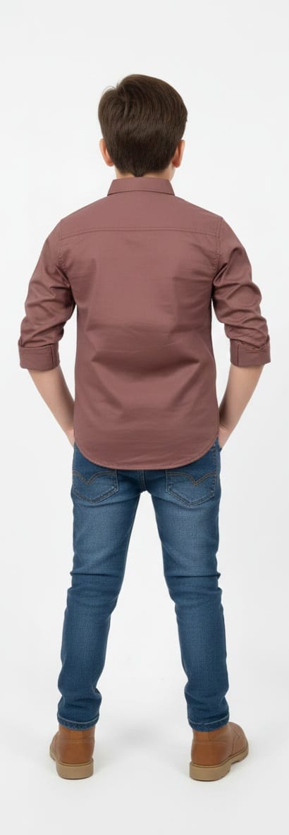 Dusty Rose Button up Shirt