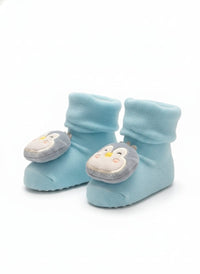 English Blue Baby socks shoes
