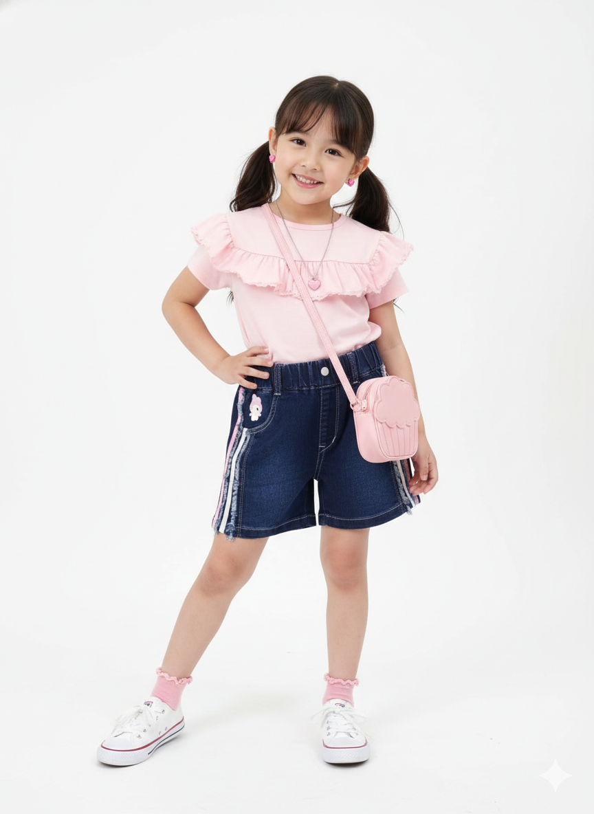 Kids Denim Shorts