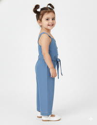 The Blue Nautical Stripe Jumpsuit