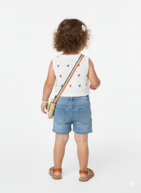 The Classic Mini Denim Shorts