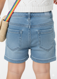 The Classic Mini Denim Shorts