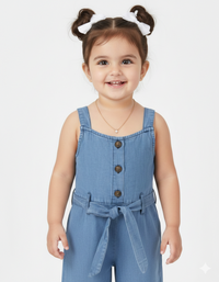 The Blue Nautical Stripe Jumpsuit