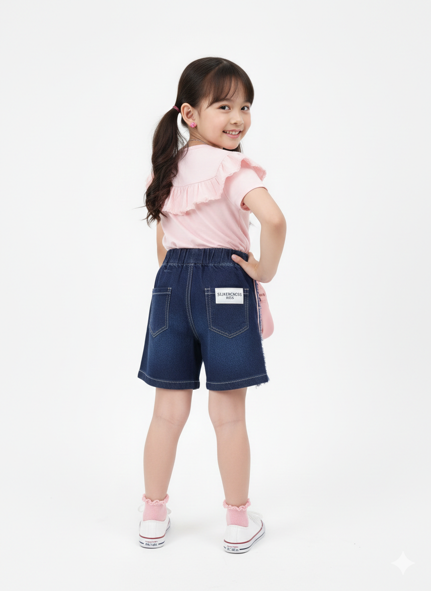 Kids Denim Shorts