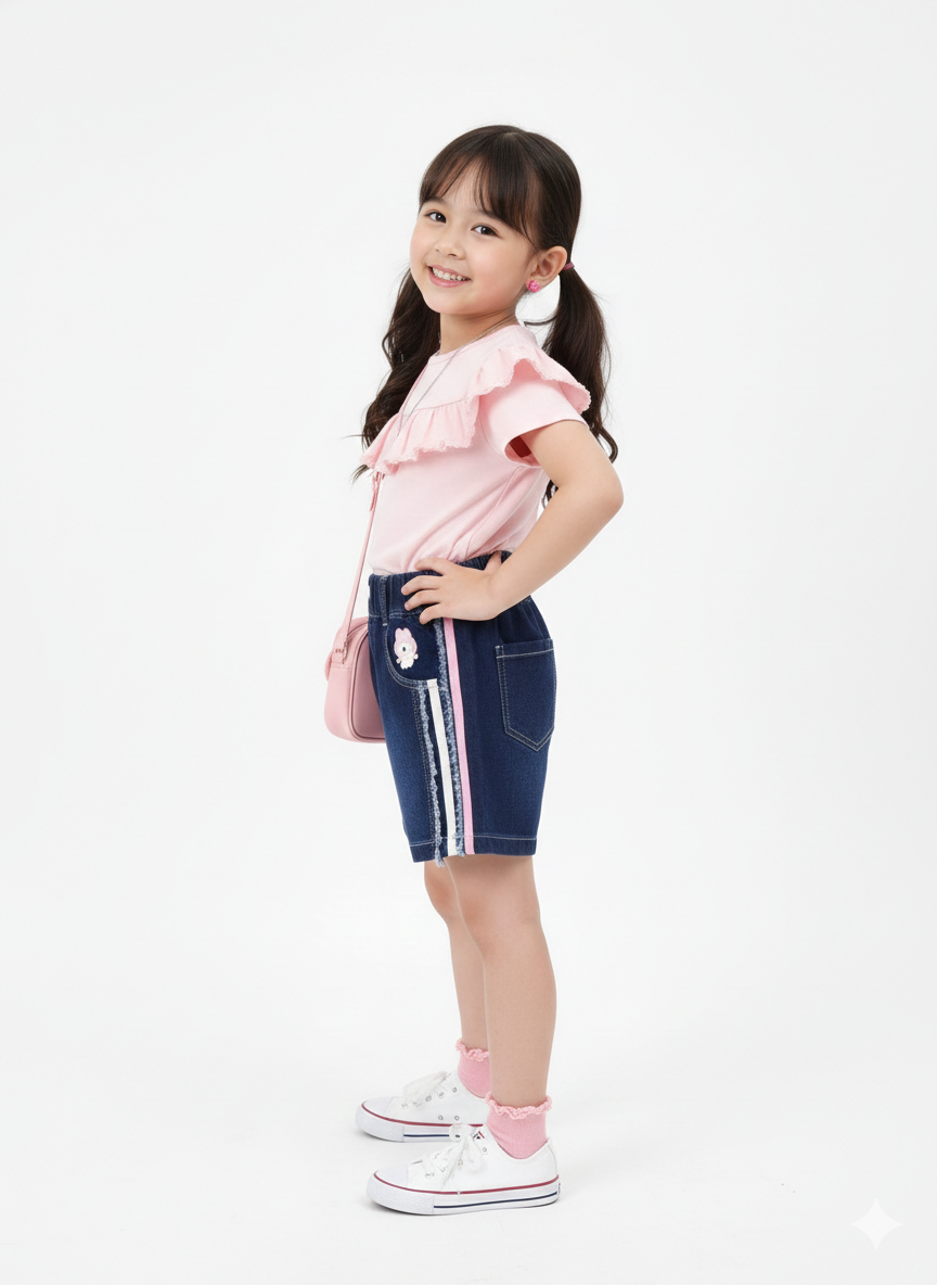 Kids Denim Shorts