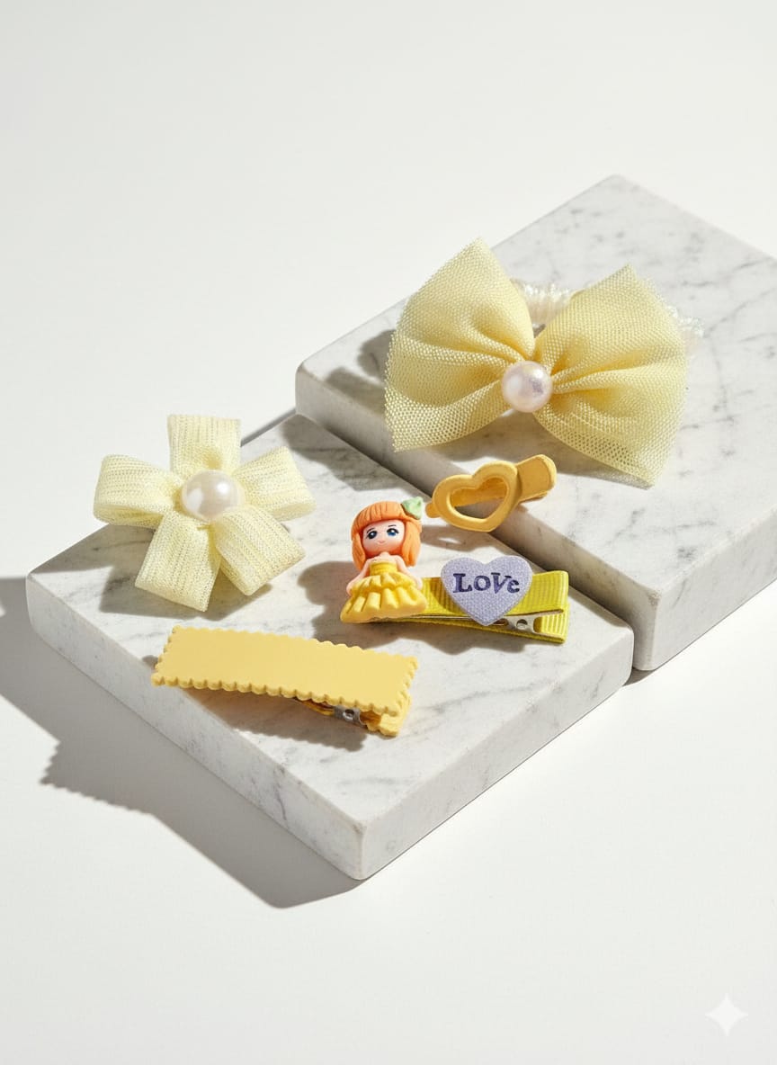 Gold Hair Accessories card