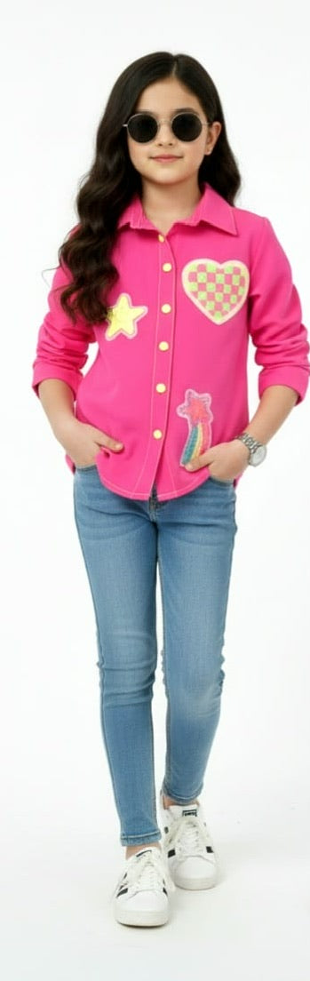 Hot Pink Croatia Shirt