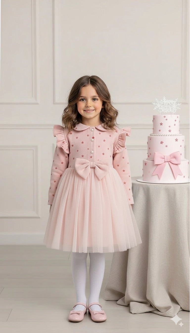 Pink Mist Dreams Tulle Frock