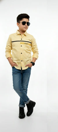 Lemon Yellow Glaze Shirt