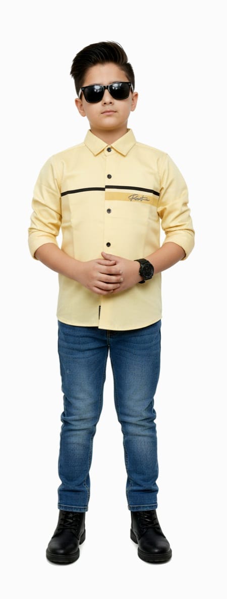 Lemon Yellow Glaze Shirt