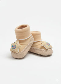 Light Orange Baby socks shoes