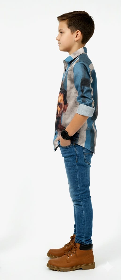 Messi Button Down Shirt