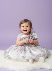 Multi-layered Floral Tutu Frock
