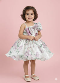 Multi-layered Floral Tutu Frock