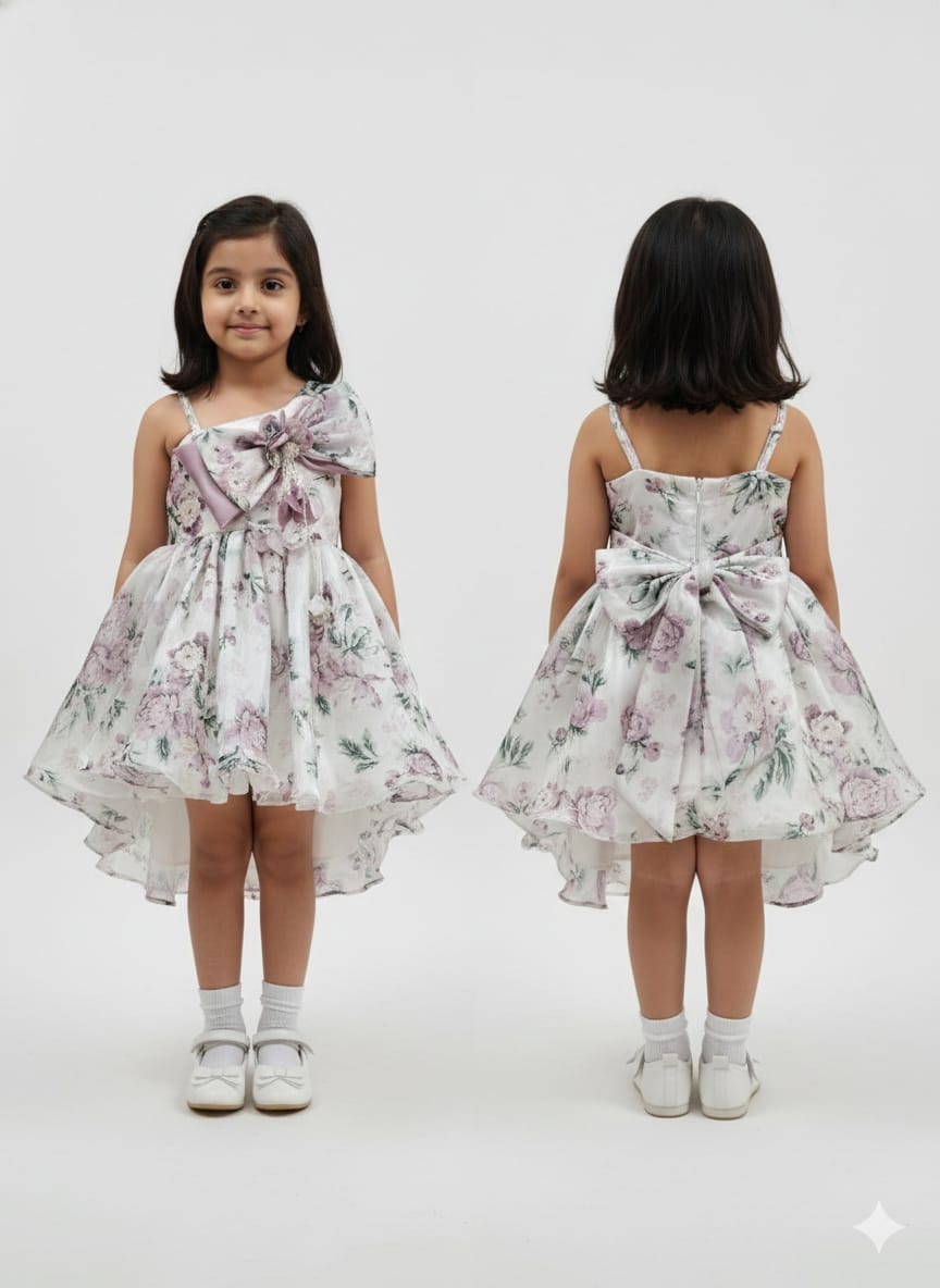 Multi-layered Floral Tutu Frock