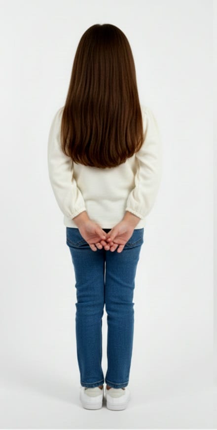 Off-white Top with Peter Pan Collar