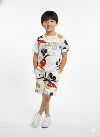 Mickey Mouse All-Over Print Summer Set