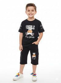 BOYS HUSTLE CARGO SET
