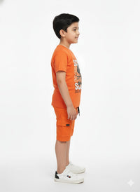 Vibrant Orange Co-ord Set